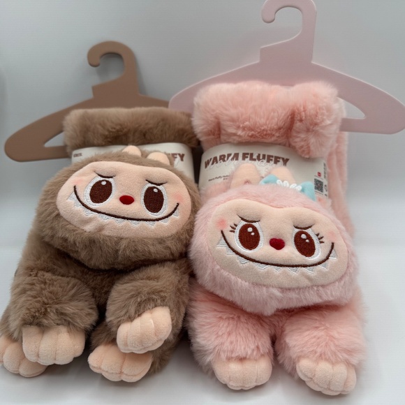 Pop Land Winter Fluffy Holiday Series -- Mokoko Plush Scarf - Picture 4 of 5